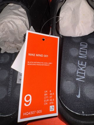 Nike Mind 001 Slide Triple Black