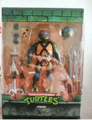 Lote Figuras Tortugas Ninja April O'Neil