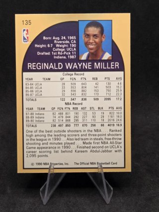 2 Cards Reggie Miller Indiana Pacers