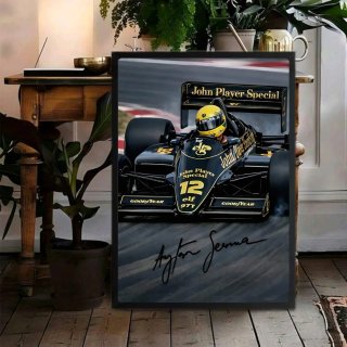 Quadro Lotus Ayrton Senna