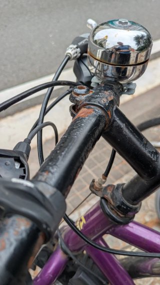 Bicicleta de Montaña Morada