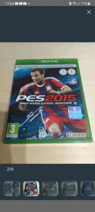 Precintado. Juego Xbox One PES 2015- Pro Evolution