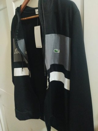 Conjunto chándal negro y gris