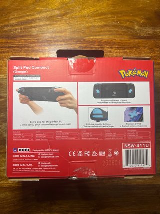 Mando Nintendo Switch Split Pad Compact Gengar