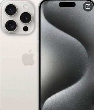 iPhone 15 Pro Max Gris/Blanco