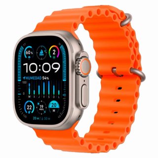 Apple Watch Ultra Celular Plata/Naranja