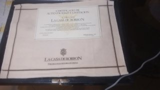 Sellos de plata con baño de oro. La casa de Borbón