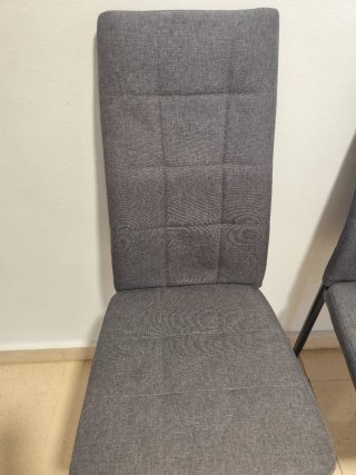 Sillas de comedor grises (3 unidades) 35€ las 3