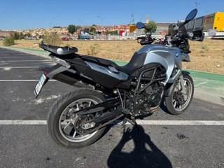 BMW F650GS Gris Plata