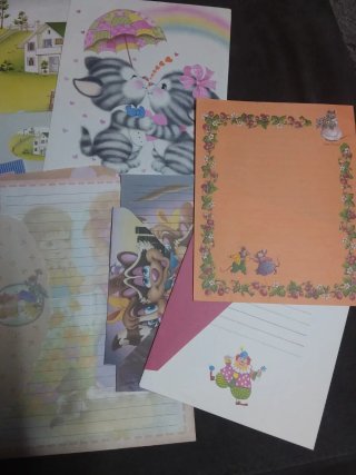 Portadas, cartas y sobres