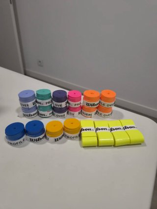 20 Overgrips Wilson Variados