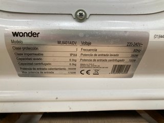 Lavadora Wonder 8kg 1400RPM