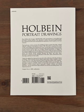 Libro Arte: Holbein Portrait Drawings (Dover)