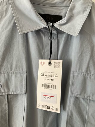 Vestido Zara azul