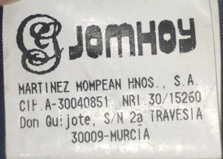 Chaqueta JOMHAY azul con botones dorados