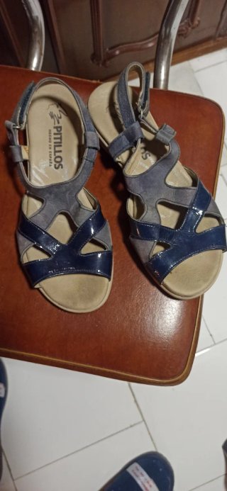 Sandalias Piel Talla 38