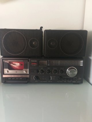 TOSHIBA SYSTEM Radio Cassette Recorder