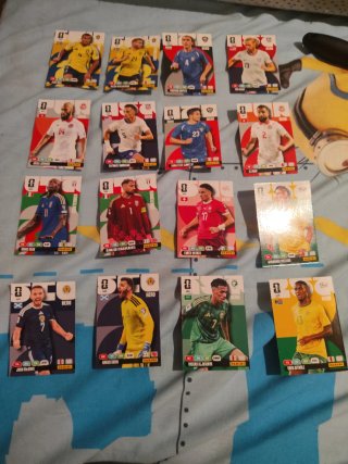Lote Cartas Adrenalyn 2026