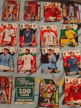 Lote Cartas Adrenalyn 2026