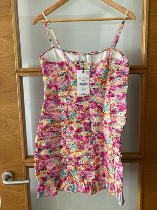 Vestido floral Zara M y L