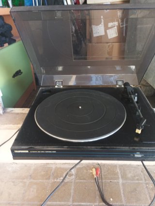 Tocadiscos Telefunken HS501 Negro