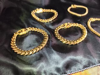 Bracciale cubano in acciaio inossidabile da uomo 316L