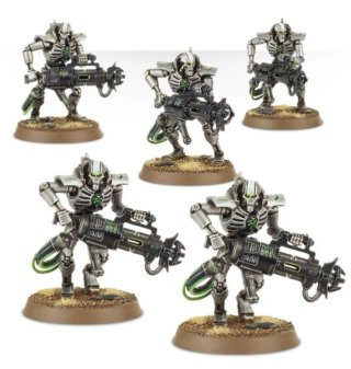Warhammer 40k Necrons Inmortales nuevos en matriz