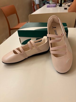 Zapatillas Puma Niña Rosa y Blanca