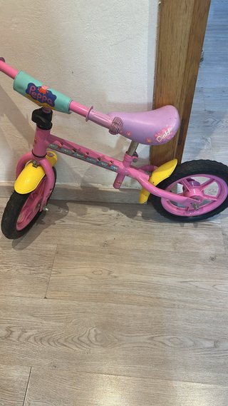 Bicicleta Peppa Pig senza pedali