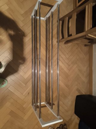 Zapatero Metálico y Madera