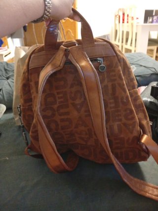 Mochila Desigual Marrón con Logo