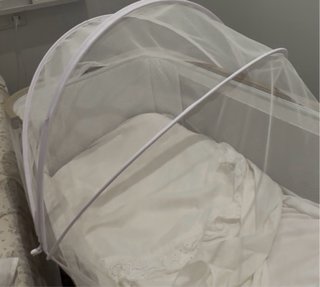 Cuna colecho madera y textil