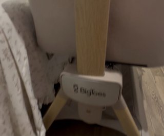 Cuna colecho madera y textil