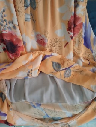 Abito lungo donna floreale