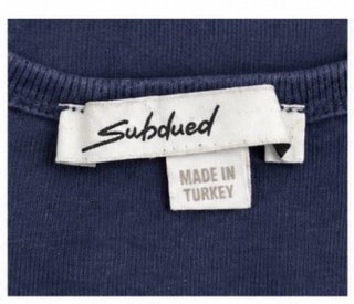 Top tirantes azul marino Subdued Talla XS