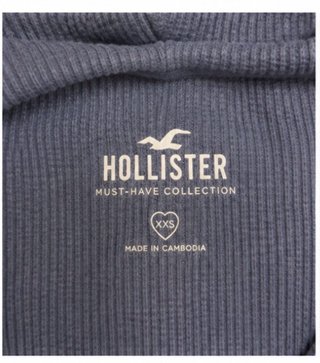 Chaqueta Hollister Azul