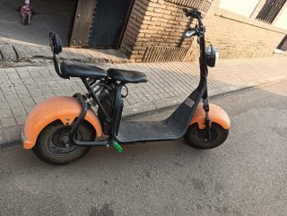 Patin electrico naranja