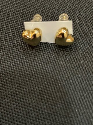 Orecchini Cuore Oro Laminato 14k