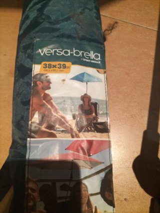 Sombrilla para silla de playa