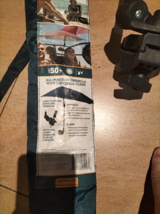 Sombrilla para silla de playa