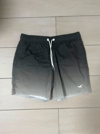 Bañador Hollister Degradado Negro/Gris
