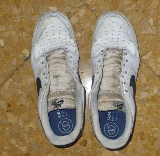 Nike Air Force 1 Bianche Nere taglia 43