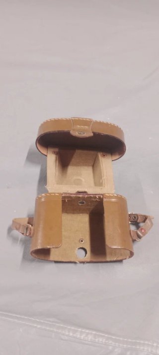 Fondina per fotocamera vintage in pelle