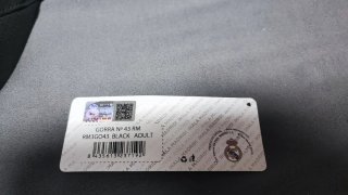 Gorra Real Madrid 1902 Negra