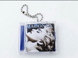 PACK 4 Llaveros Mini CD Madonna