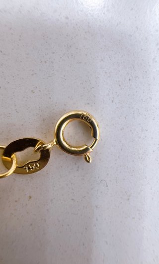 Set 2 bracciali in oro giallo 18kt 750
