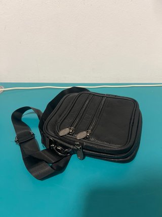Bandolera Negra cuero