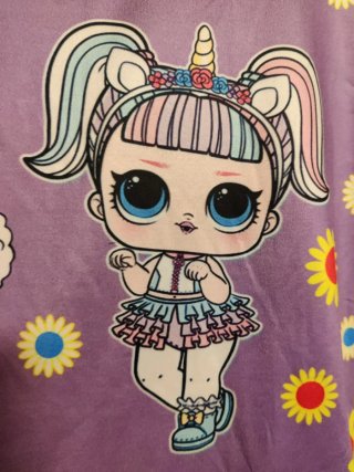 Vestido Muñecas LOL  9-10 años