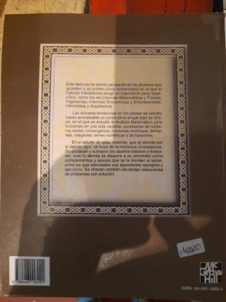 Cálculo infinitesimal de una variable