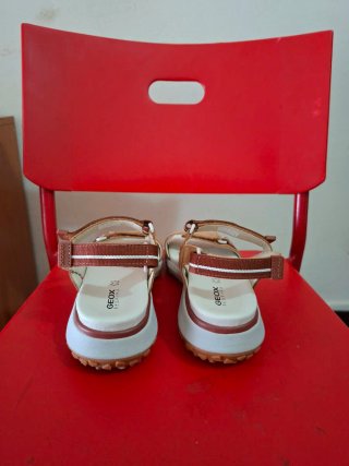 Sandalias Geox Sorapis Grip Marrón/Blanco